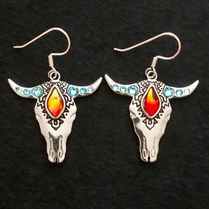 Handmade Swarovski Crystal Statement Earrings